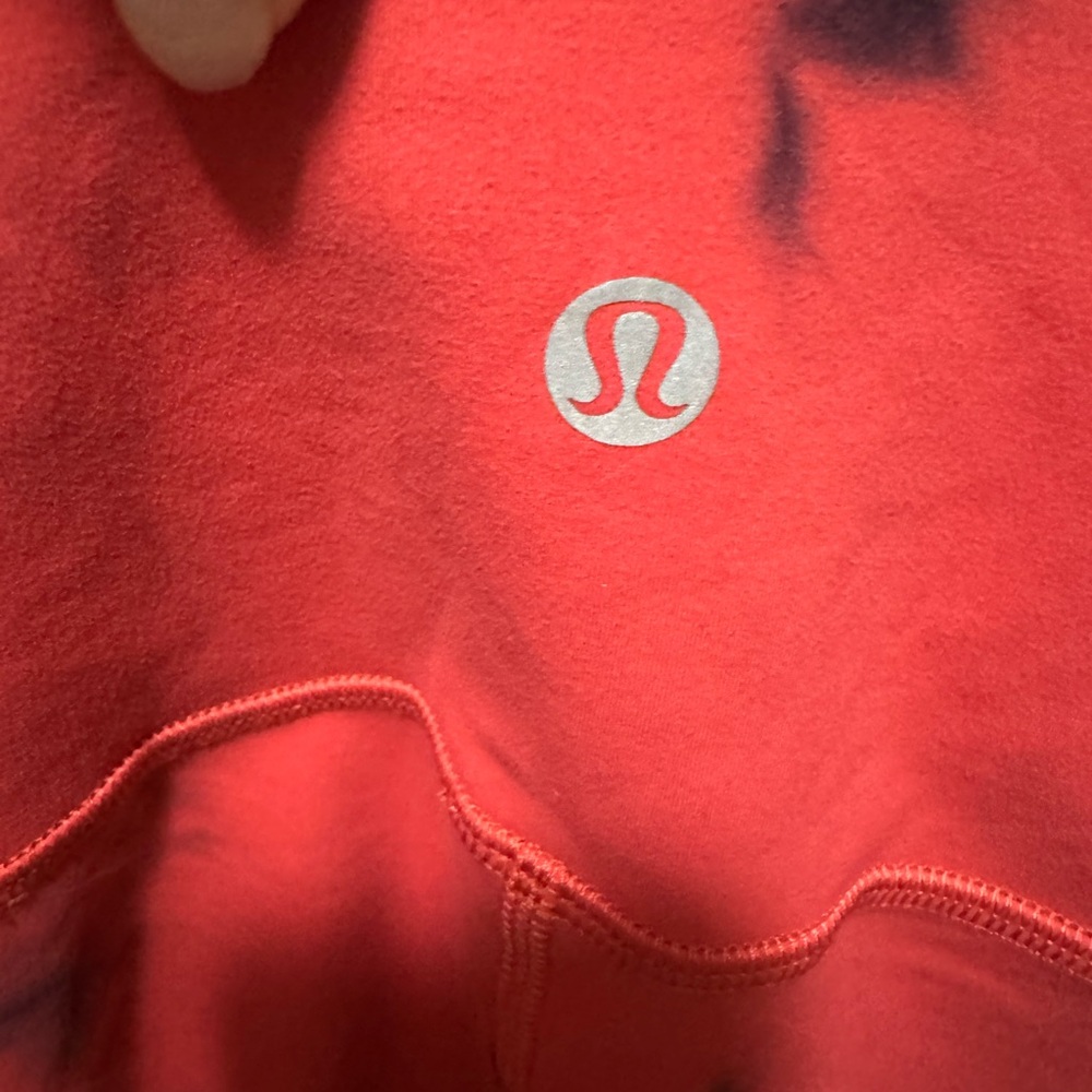 lululemon athletica Red and Black Leggings - Picture 5 of 6